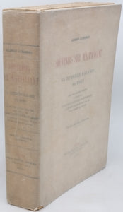 LUMBROSO Albert "Souvenirs sur Maupassant - Sa dernière maladie, sa mort. Avec des lettres inédites communiquées par Madame Laure de Maupassant et des notes recueillies parmi les amis et les médecins de l'écrivain - Portraits, autographes, instantanés"