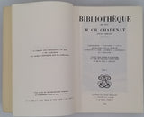 [COLLECTIF] [REPRINT] "Bibliothèque de feu M. Ch. Chadenat, ancien libraire. Géographie - Voyages - Atlas - Ouvrages sur la marine - Livres sur l'Asie, l'Afrique, l'Amérique et l'Océanie - Index des noms d'auteurs et des ouvrages anonymes"