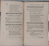 CHAPELLE, BACHAUMONT François Le Coigneux de, DESMARETS Jean, Chevallier d'ACEILLY  "Voyage de Chapelle et Bachaumont avec les poésies du Chevalier d'Aceilly et les Visionnaires, comédie de J. Desmarest de l'Académie Françoise"