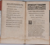 CHAPELLE, BACHAUMONT François Le Coigneux de, DESMARETS Jean, Chevallier d'ACEILLY  "Voyage de Chapelle et Bachaumont avec les poésies du Chevalier d'Aceilly et les Visionnaires, comédie de J. Desmarest de l'Académie Françoise"