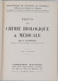 FLORENCE Gabriel "Précis de Chimie biologique et médicale"