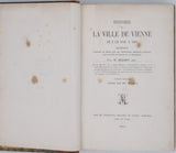 MERMET Thomas (Aîné) "Histoire de la ville de Vienne" [3 Tomes]