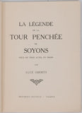 OBERTY Luce "La légende de la Tour penchée de Soyons - Pièce en trois actes, en prose"