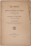 BRUN-DURAND Justin "Le fieus de Mons. Levesque et Conte al Chatel de Crest - Document du XIIIe siècle commenté, annoté et publié par J. Brun-Durand"