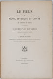 BRUN-DURAND Justin "Le fieus de Mons. Levesque et Conte al Chatel de Crest - Document du XIIIe siècle commenté, annoté et publié par J. Brun-Durand"