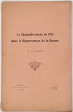 FAUCHER Daniel "Le Dénombrement de 1921 dans le Département de la Drôme"