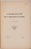 FAUCHER Daniel "Le Dénombrement de 1921 dans le Département de la Drôme"