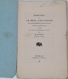 BLAIN Pierre Augustin [Abbé] "Mémoires de J.-B. Brun, curé d'Aouste, sur les évènements de son église de 1792 au Concordat (1802) - Publiés avec notice biographique et notes"