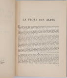 BORDEAUX Henry [Texte], ROBERT Paul-André [Illustrations] "Les fleurs des Alpes"