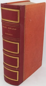 MILNE-EDWARDS Henri "Élémens de Zoologie ou leçons sur l'anatomie, la physiologie, la classification et les mœurs des animaux"