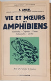 ANGEL Fernand "VIE ET MOEURS DES AMPHIBIENS - Grenouilles, Crapauds, Tritons, Salamandres, Cécilies"