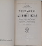 ANGEL Fernand "VIE ET MOEURS DES AMPHIBIENS - Grenouilles, Crapauds, Tritons, Salamandres, Cécilies"