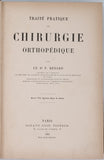 REDARD Paul (Dr.) "Traité pratique de chirurgie orthopédique"