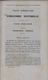 BAUDRIMONT Alexandre-Édouard "TRAITÉ ÉLÉMENTAIRE DE MINÉRALOGIE ET DE GÉOLOGIE"