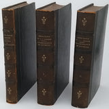 AMPERE André-Marie "Journal et correspondance - Recueillis par Mme H. C." et AMPERE André-Marie et Jean-Jacques "Correspondance et souvenirs (de 1805 à 1864) - Recueillis par Mme H. C." [3 Volumes]