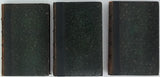 AMPERE André-Marie "Journal et correspondance - Recueillis par Mme H. C." et AMPERE André-Marie et Jean-Jacques "Correspondance et souvenirs (de 1805 à 1864) - Recueillis par Mme H. C." [3 Volumes]