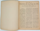 RIOLLET Marius "Histoire de la Tour-du-Pin et de onze villages voisins : Cessieu, Saint-Clair, Saint-Didier, Saint-Jean-de-Soudin, Rochetoirin, Montcarra, Montceau, Saint-Victor-de-Cessieu, ..." [3 fascicules]