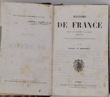 HUBAULT Gustave, MARGUERIN Émile "Histoire de France depuis les origines jusqu'en 1815 - A l'usage de tous les Établissements d'instruction publique"