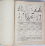 SCHNITZLER Jean-Henri "Atlas Historique et Pittoresque ou Histoire Universelle disposée en tableaux synoptiques embrassant à la fois les faits politiques, religieux, littéraires et artistiques et illustrée de cartes et de planches"