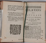 [HAMEL Hendrik] "Relation du naufrage d'un vaisseau holandois, sur la Coste de l'Isle de Quelpaerts : Avec la description du Royaume de Corée : Traduite du flamand par Monsieur Minutoli"