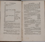 LE GENDRE François "L'Arithmétique en sa Perfection, Mise en Pratique Selon l'Usage des Financiers, Banquiers, et Marchands, Contenant Une ample & familière explication de ses Principes, tant en nombres entiers qu'en fractions"