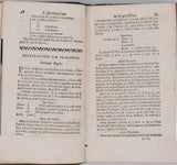 LE GENDRE François "L'Arithmétique en sa Perfection, Mise en Pratique Selon l'Usage des Financiers, Banquiers, et Marchands, Contenant Une ample & familière explication de ses Principes, tant en nombres entiers qu'en fractions"