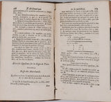 LE GENDRE François "L'Arithmétique en sa Perfection, Mise en Pratique Selon l'Usage des Financiers, Banquiers, et Marchands, Contenant Une ample & familière explication de ses Principes, tant en nombres entiers qu'en fractions"