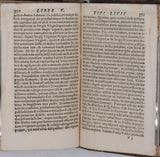 [TITE-LIVE] [Imprimé à Cahors] "Titi Livii, Romamanæ Historiæ Princips dedicadis primæ, Pars prima. Continens Librum I. II. III. IV. V."