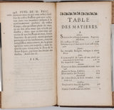 PASCAL Blaise "Pensées de M. Pascal sur la religion et sur quelques autres sujets. Qui ont esté trouvées après sa mort parmy ses papiers" Seconde [troisième] édition de 1670