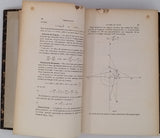 PRUVOST Émile "Leçons de Géométrie analytique à l'usage des élèves de la classe de mathématiques spéciales et des candidats à l'École Normale supérieure et à l'École Polytechnique"