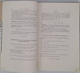 PRUVOST Émile "Leçons de Géométrie analytique à l'usage des élèves de la classe de mathématiques spéciales et des candidats à l'École Normale supérieure et à l'École Polytechnique"