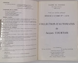 [Collectif] "Collection d'automates de Jacques Courtois" [Catalogue de vente aux enchères d'automates]