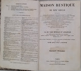 BAILLY Charles-François, BIXIO Jacques Alexandre, MALPEYRE François "Maison Rustique du XIXème siècle contenant les meilleures méthodes de culture usitées en France et à l'étranger... - Encyclopédie d'Horticulture"