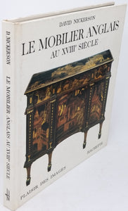 NICKERSON David "Le mobilier anglais au XVIIIe siècle"