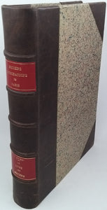 BOILEAU Etienne [LESPINASSE René de, BONNARDOT François] "Histoire Générale de Paris - Les Métiers et Corporations de la Ville de Paris - XIIIe siècle - Le Livre des Métiers d'Etienne Boileau publié par René de Lespinasse et François Bonnardot"