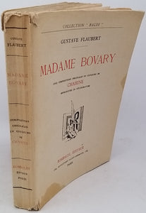 FLAUBERT Gustave [Illustrations CHAHINE Edgar] "Madame Bovary - Mœurs de province"