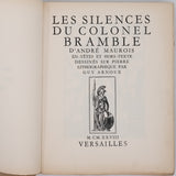 MAUROIS André [Illustrations de ARNOUX Guy]  "Les silences du colonel Bramble"