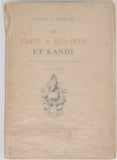 MIGNON Alfred-Henri-Alexandre (Dr.) "De Paris à Bénarès et Kandy. Avec 118 illustrations par Albert BESSÉ"