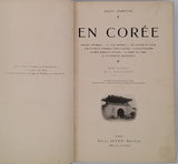 HAMILTON Angus "En Corée - Esquisse historique - La Cour Impériale - Les Factions du Palais - Agriculture et Commerce, Ports à Traités - L'Action Etrangère - Intérêts Russes et Japonais - La Femme en Corée - La vie monacale Bouddhique"