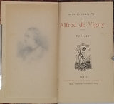 VIGNY Alfred de "Œuvres complètes - Poésies"