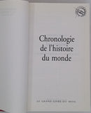 SÉNÉCAL Didier "Chronologie de l'histoire du monde"