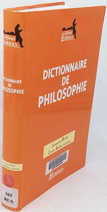 RUSS Jacqueline, BADAL-LEGUIL Clotilde "Dictionnaire de Philosophie"