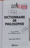 RUSS Jacqueline, BADAL-LEGUIL Clotilde "Dictionnaire de Philosophie"