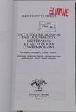 VIRMAUX Alain et Odette "Dictionnaire mondial des mouvements littéraires et artistiques contemporains - Groupes, courants, pôles, foyers : littérature, peinture, théâtre, cinéma, musique, architecture, photo, bande dessinée"