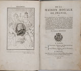 PEIGNOT Gabriel "De la Maison royale de France, ou Précis généalogique et anecdotique sur la famille de Bourbon et sur ses illustres aïeux"  à la suite "Précis chronologique du règne de Louis XVIII en 1814, 1815 et 1816"