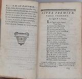 LA FONTAINE Jean de "FABLES CHOISIES, mises en vers par Monsieur de La Fontaine avec un nouveau commentaire par M. Coste, membre de la Société Royale de Londres"