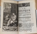 de CROUSAZ Jean-Pierre "LOGIQUE OU SYSTÈME ABRÉGÉ DE REFLEXIONS QUI PEUVENT CONTRIBUER A LA NETTETÉ ET A L'ÉTENDUE DE NOS CONNAISSANCES"