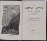 de LANOYE Ferdinand "Les grandes scènes de la Nature d'après les descriptions de voyageurs et d'écrivains célèbres"