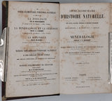 BEUDANT François-Sulpice "Cours élémentaire d'histoire naturelle à l'usage des lycées collèges, séminaires et maisons d'éducation : Minéralogie et Géologie"