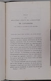 BERTHELOT Marcellin "La révolution chimique Lavoisier. Ouvrage suivi de notices et extraits des registres inédits de laboratoire de Lavoisier"